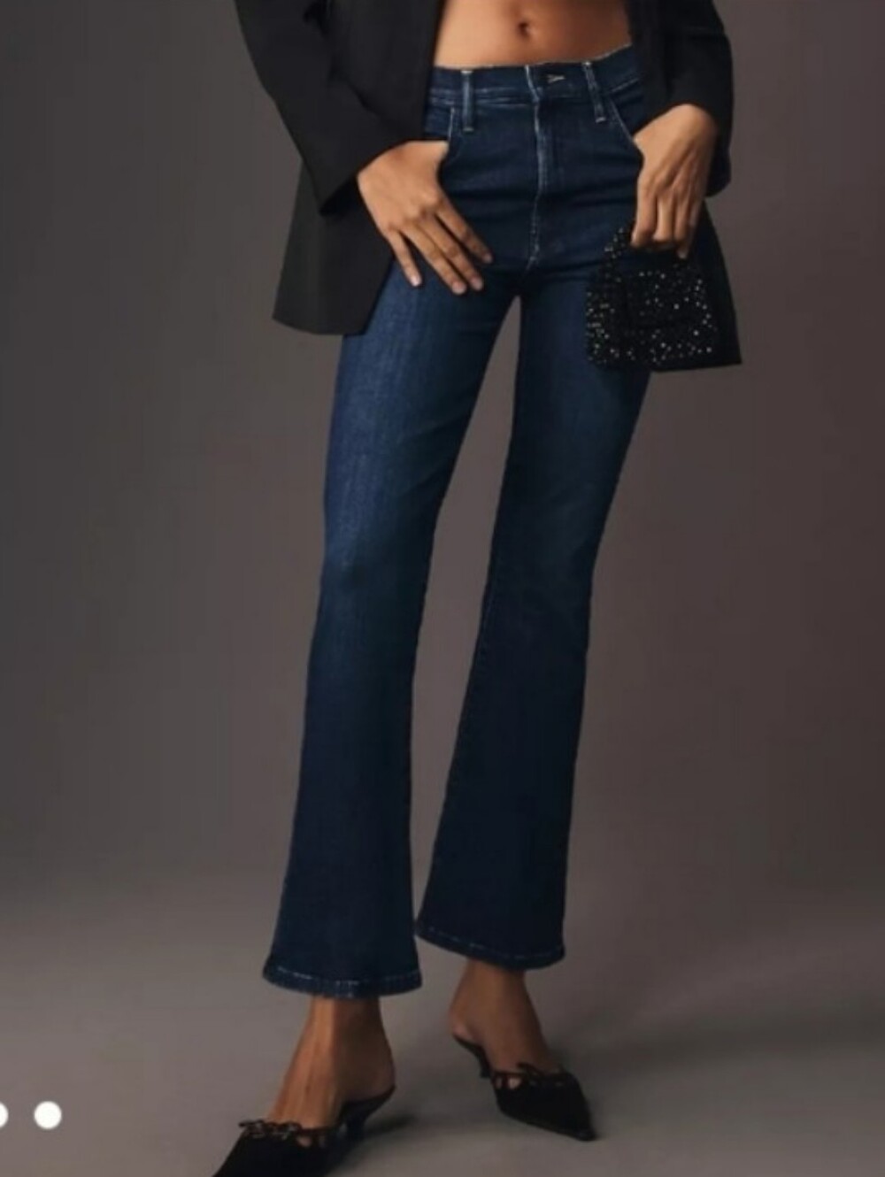 Mother The Hustler Ankle in Heirloom Jeans Size 25, Flare
